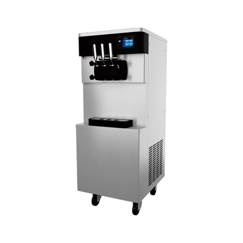 斯贝乐3种口味软冰淇淋机带可视化液晶触摸屏