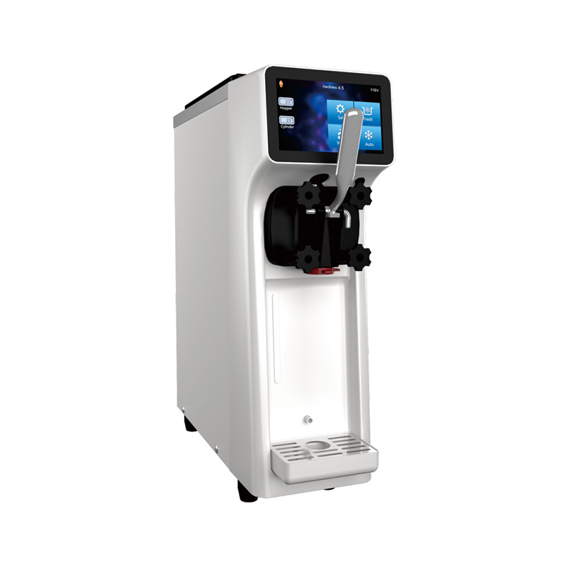 食品级不锈钢商用台式软冰淇淋机